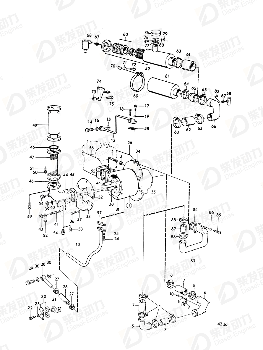 volvo penta Plug 192154 Drawing volvo penta Plug 192154 Drawing